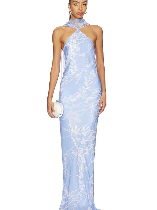 Amanda Uprichard Ashton Maxi In Beckett Size Xs
